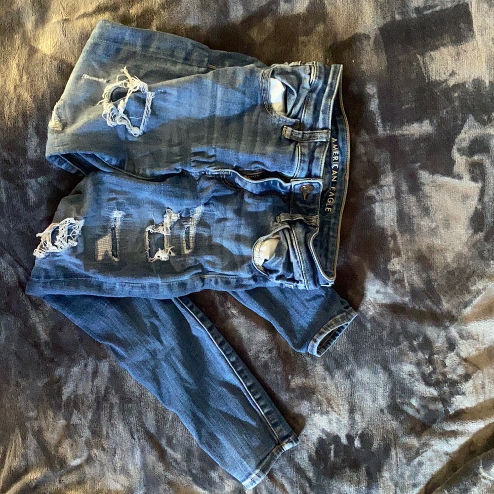 American Eagle skinny jeans size 0 short